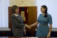 Подписание договора между ТвГУ и Тверским Центром НКО на проведение практик студентов университета в Ассоциации по развитию гражданского общества «Институт регионального развития»