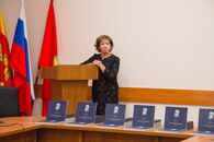 Торжественная церемония открытия портретной галереи ректоров вуза