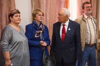 Торжественная церемония открытия портретной галереи ректоров вуза