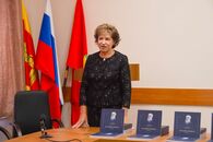 Торжественная церемония открытия портретной галереи ректоров вуза