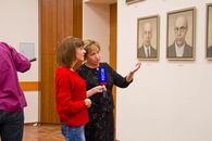 Торжественная церемония открытия портретной галереи ректоров вуза