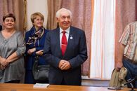 Торжественная церемония открытия портретной галереи ректоров вуза