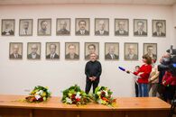 Торжественная церемония открытия портретной галереи ректоров вуза