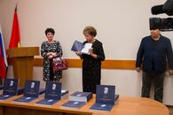 Торжественная церемония открытия портретной галереи ректоров вуза