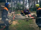 Команда аварийно-спасательного отряда TERRA INCOGNITA приняла участие во всероссийском чемпионате студотрядов по спасательным работам