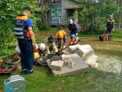 Команда аварийно-спасательного отряда TERRA INCOGNITA приняла участие во всероссийском чемпионате студотрядов по спасательным работам