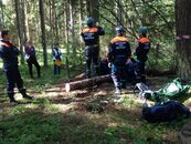 Команда аварийно-спасательного отряда TERRA INCOGNITA приняла участие во всероссийском чемпионате студотрядов по спасательным работам