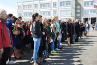 Торжественный митинг у мемориала Воину-освободителю