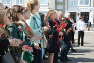 Торжественный митинг у мемориала Воину-освободителю