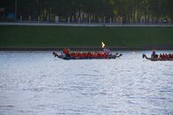 Межвузовские соревнования по гребле на лодках класса Дракон