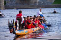 Межвузовские соревнования по гребле на лодках класса Дракон