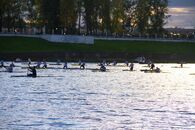Межвузовские соревнования по гребле на лодках класса Дракон