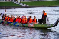 Межвузовские соревнования по гребле на лодках класса Дракон