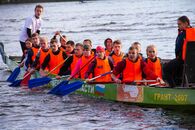 Межвузовские соревнования по гребле на лодках класса Дракон