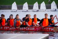 Межвузовские соревнования по гребле на лодках класса Дракон