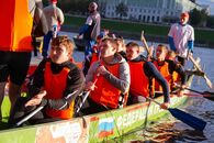Межвузовские соревнования по гребле на лодках класса Дракон