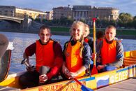 Межвузовские соревнования по гребле на лодках класса Дракон