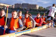 Межвузовские соревнования по гребле на лодках класса Дракон