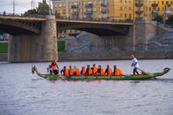 Межвузовские соревнования по гребле на лодках класса Дракон