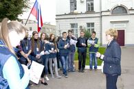 Студенты ТвГУ приветствуют XV Парад студенчества России