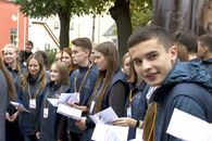 Студенты ТвГУ приветствуют XV Парад студенчества России