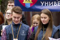 Студенты ТвГУ приветствуют XV Парад студенчества России