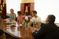 Встреча ректора со студентами-международниками