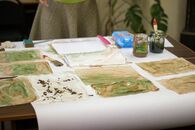 Мастер-класс «Старинные способы окрашивания бумаги»