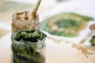 Мастер-класс «Старинные способы окрашивания бумаги»