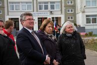 Торжественный митинг у мемориала «Воин-освободитель»