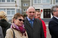 Торжественный митинг у мемориала «Воин-освободитель»