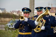 Торжественный митинг у мемориала «Воин-освободитель»