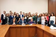 Встреча заместителя Председателя Правительства Тверской области А.В. Белоцерковского с первокурсниками ТвГУ