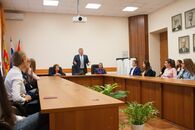 Встреча заместителя Председателя Правительства Тверской области А.В. Белоцерковского с первокурсниками ТвГУ