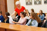Встреча заместителя Председателя Правительства Тверской области А.В. Белоцерковского с первокурсниками ТвГУ