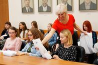 Встреча заместителя Председателя Правительства Тверской области А.В. Белоцерковского с первокурсниками ТвГУ