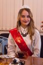 Встреча и.о. ректора ТвГУ Л.Н. Скаковской с участницами конкурса "Королева университета"
