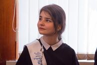 Встреча и.о. ректора ТвГУ Л.Н. Скаковской с участницами конкурса "Королева университета"