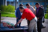 Митинг у памятника Воину-Освободителю на Соминке
