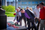Митинг у памятника Воину-Освободителю на Соминке
