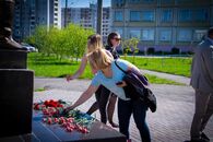 Митинг у памятника Воину-Освободителю на Соминке