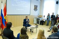 Встреча Губернатора Тверской области А.В. Шевелева со студентами ТвГУ