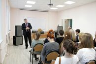 Встреча ректора с сотрудниками Института непрерывного образования и учащимися Академической гимназии ТвГУ