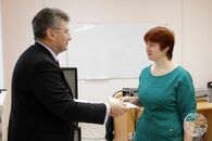 Встреча ректора с сотрудниками Института непрерывного образования и учащимися Академической гимназии ТвГУ