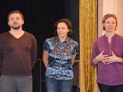 Мастер-класс «Хочу сниматься в кино» от режиссёра, педагога театра «Импровизация» Марины Евграфовой перед показом программы shnit CINEMA 2014