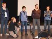 Мастер-класс «Хочу сниматься в кино» от режиссёра, педагога театра «Импровизация» Марины Евграфовой перед показом программы shnit CINEMA 2014