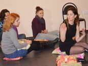 Мастер-класс «Хочу сниматься в кино» от режиссёра, педагога театра «Импровизация» Марины Евграфовой перед показом программы shnit CINEMA 2014