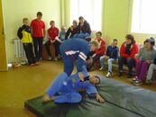 Акция «Мы выбираем спорт». Студенты факультета физической культуры в детском доме "Родничок" г. Калязин