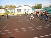 Акция «Мы выбираем спорт». Студенты факультета физической культуры в детском доме "Родничок" г. Калязин