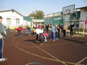 Акция «Мы выбираем спорт». Студенты факультета физической культуры в детском доме "Родничок" г. Калязин